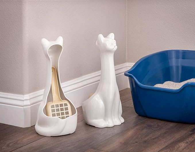 New Age Pet Scoopy Cat Litter Holder w/Scoop - Image 2
