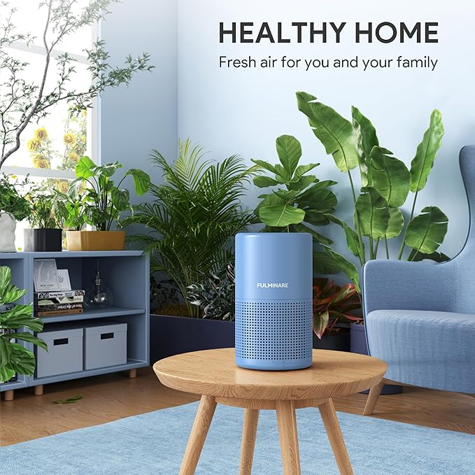 FULMINARE Air Purifiers for Home Bedroom H13 HEPA Air Purifier, 3 Speeds - Image 2