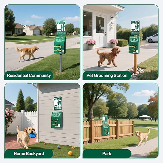Aluminum Outdoor Dog Bag Dispenser - Image 8