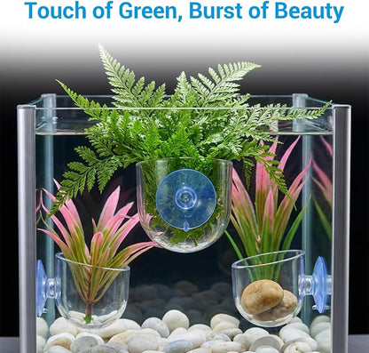 3 Pcs Aquarium Plant Holder, 2 Sizes Fish Tank Aquatic Plant Pot - Image 7