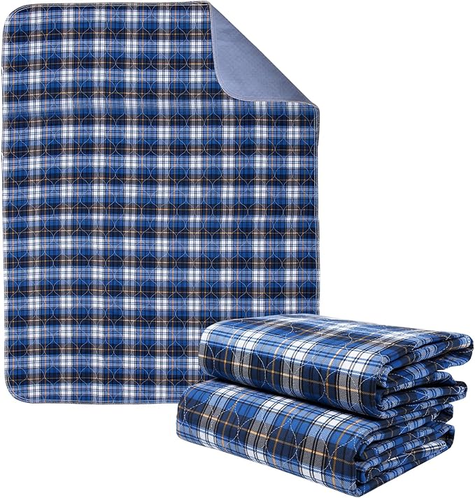 Washable Bed Pads, Non-Slip Bed Pads by Brosive