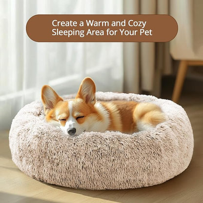 JOLLYVOGUE Calming Small Dog & Cat Bed - Image 4