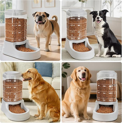 Kenond 9.5L Gravity Large Dog Feeder, Automatic Dog Food Dispenser, Suitable - Image 3