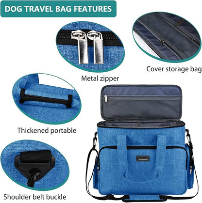 BAGLHER Dog Travel Bag, Pet Travel Bag, - Image 4