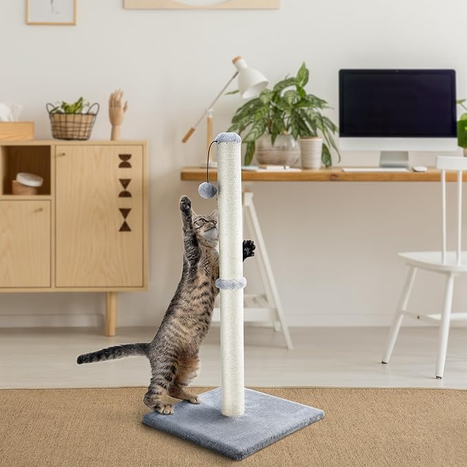 Dimaka 29" Height Tall Cat Scratching Post, Claw Scratcher - Image 6