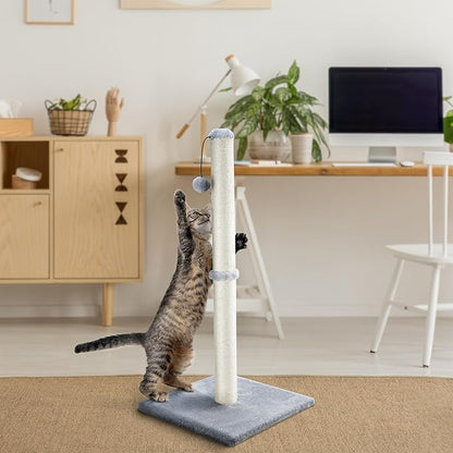 Dimaka 29" Height Tall Cat Scratching Post, Claw Scratcher - Image 6