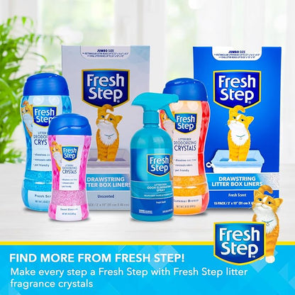 Fresh Step Cat Litter Crystals Deodorizer, Non Toxic Odor Neutralizing Crystals - Image 6