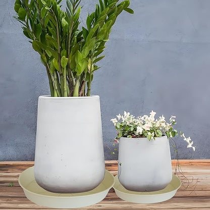 3 Pack of 20 22 inch Plant Saucer, 3.6" Depth Tray, Large Deep Garden Plastic - Image 5