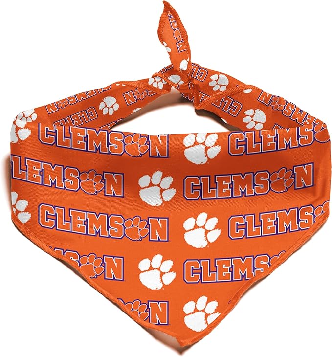 Clemson Tigers Officially Licensed Bandana - Image 2