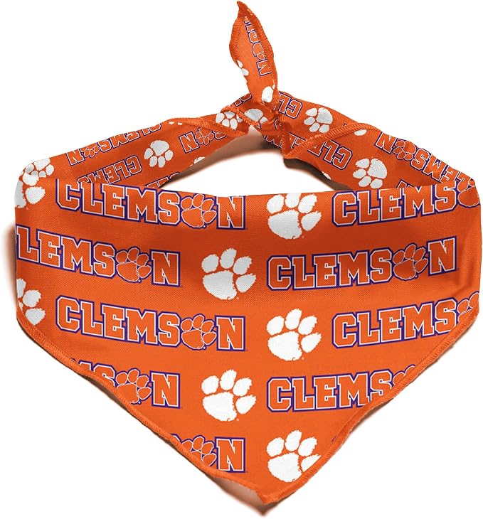 Clemson Tigers Officially Licensed Bandana - Image 2