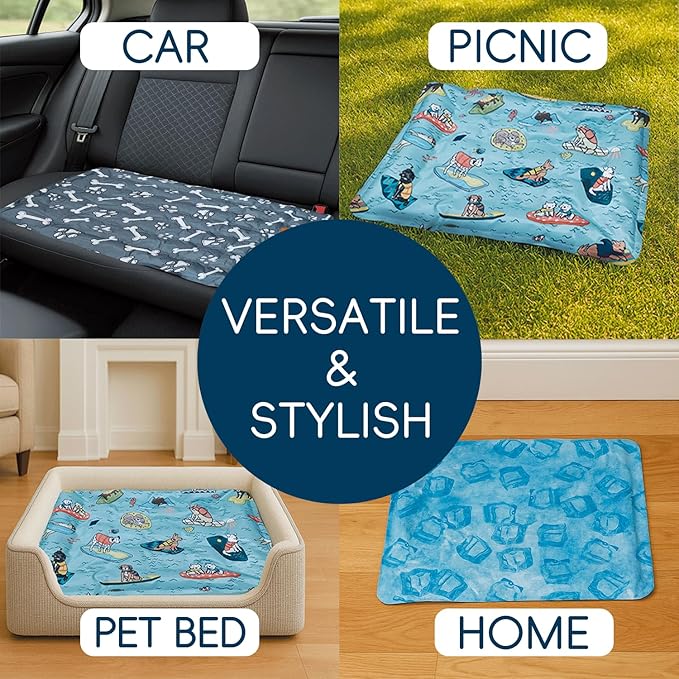 Cooling Pad for Large Dog, Instant Pet Cool Mat, Comfortable Cool Pet Mat for - Image 5