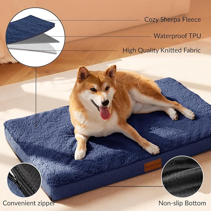 Patas Lague Orthopedic Jumbo Dog Bed - Image 3