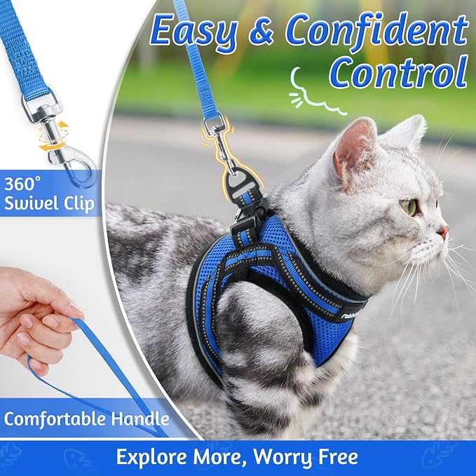 rabbitgoo Cat Harness and Leash Set - Image 5