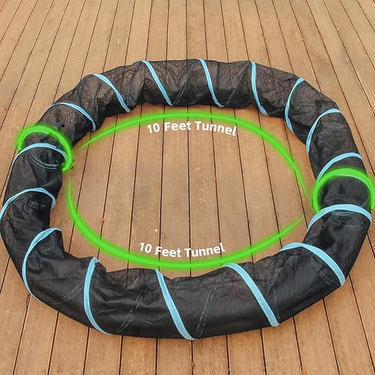 INTURN Cat Furniture Tent for Indoor and Outdoor Playpen Portable Cat Tunnels - Image 2