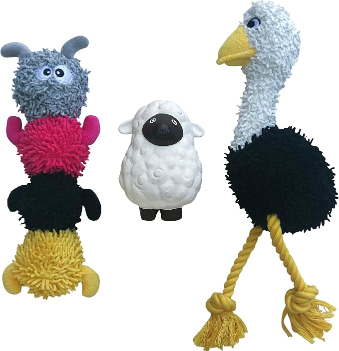 rocket & rex Dog Chew Toy Set for Small to Medium Breeds, Includes a Rope Toy - Image 7