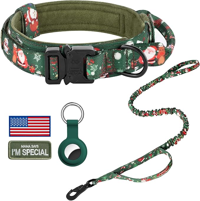 DAGANXI Tactical Dog Collar, Adjustable Military Training Nylon Dog Collar by DAGANXI
