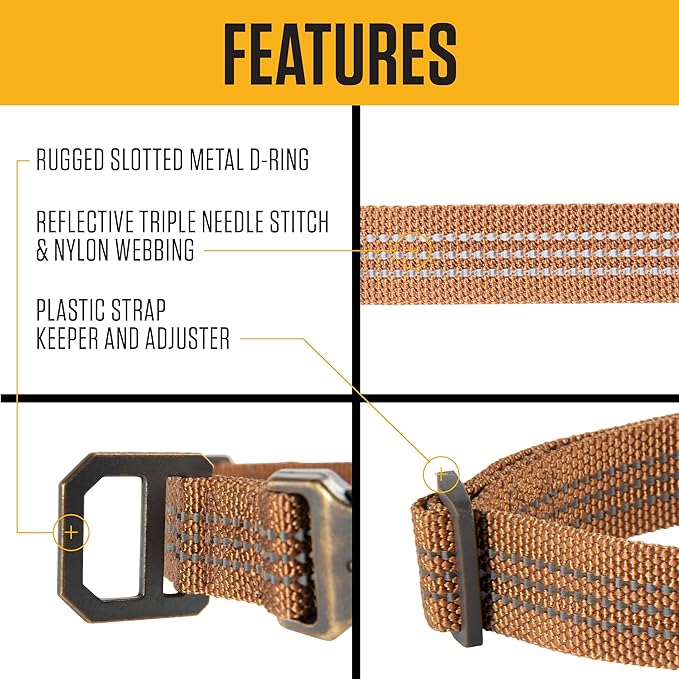 Carhartt Fully Adjustable Nylon Webbing Collars - Image 2