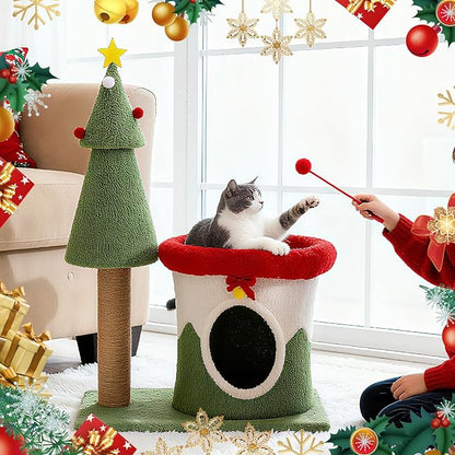 COSIEST 30in Christmas Cat Tree - Image 7