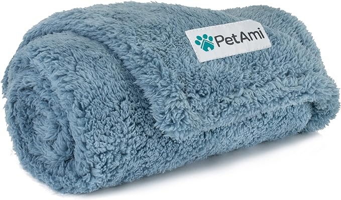 PetAmi Fluffy Waterproof Dog Blanket by PetAmi