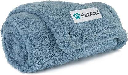 PetAmi Fluffy Waterproof Dog Blanket by PetAmi