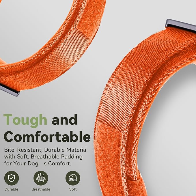 2026 Upgrade Waterproof AirTag Dog Collar, Military Tactical Dog Collar - Image 5