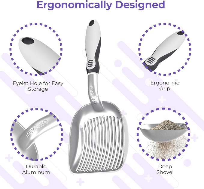 iPrimio Cat Litter Scooper Deep Shovel - Image 5