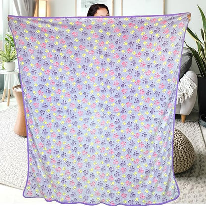 Dog Blankets for Large Dogs, Soft Fluffy Flannel Pet Blanket Mat Cover for Bed - Image 7