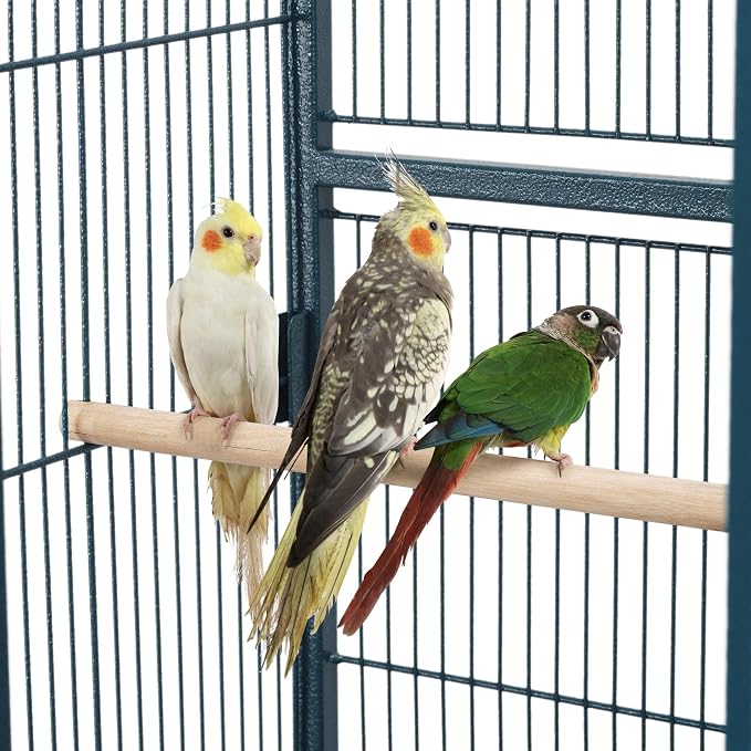 Yaheetech 54inch Metal Large Parrot Parakeet Flight Bird Cage w/Rolling Stand - Image 5