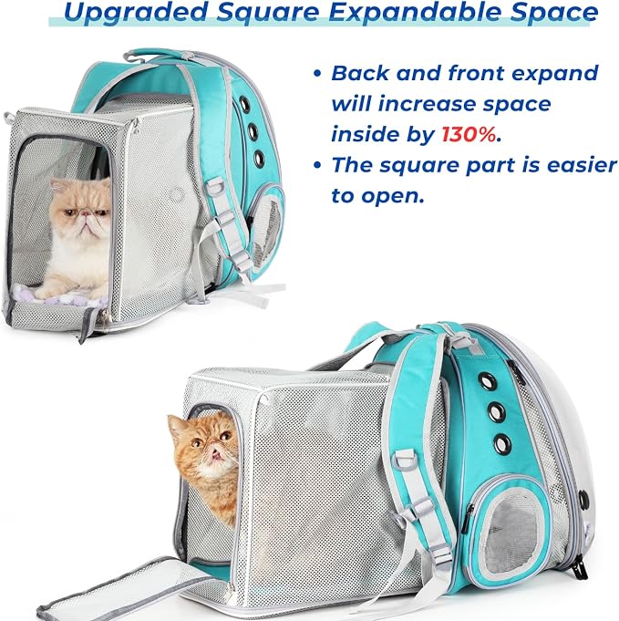 Lollimeow Expandable Cat Backpack Carrier - Image 2