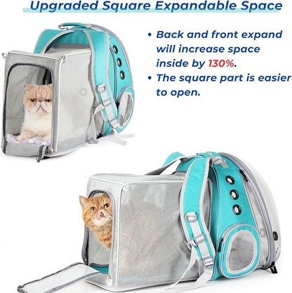 Lollimeow Expandable Cat Backpack Carrier - Image 2
