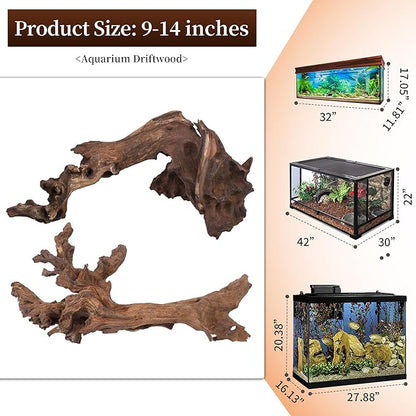 majoywoo Natural Large Coral Driftwood - Image 3