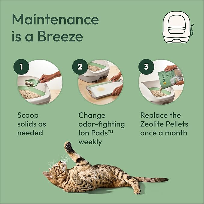 Purina Tidy Cats Breeze Covered Cat Litter Box System Kit - Image 6