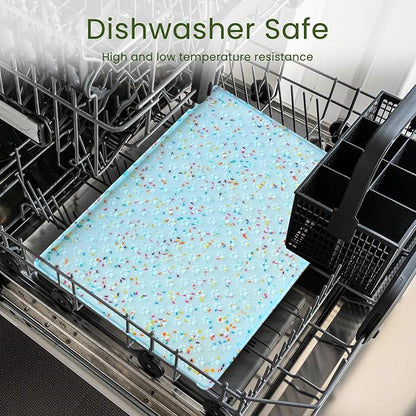 Ptlom Dog Food Mat Anti-Slip Dog Bowl Mats - Image 8