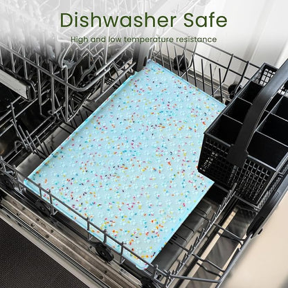 Ptlom Dog Food Mat Anti-Slip Dog Bowl Mats - Image 8