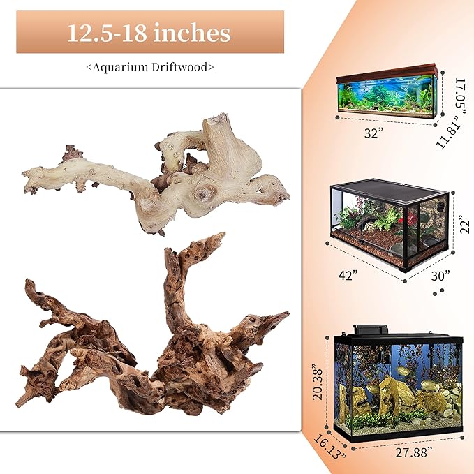majoywoo Natural Large Driftwood - Image 2