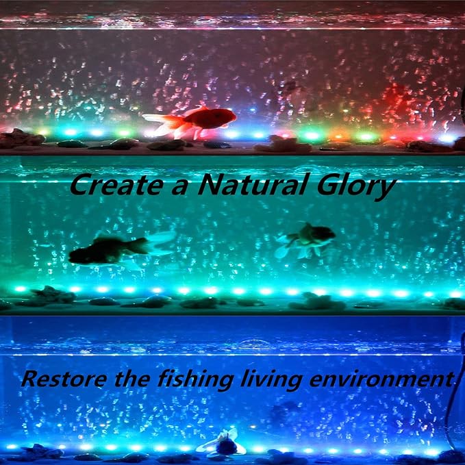 15 inches LED Aquarium Light, 2.5W Fish Tank Light Underwater Light Submersible - Image 7