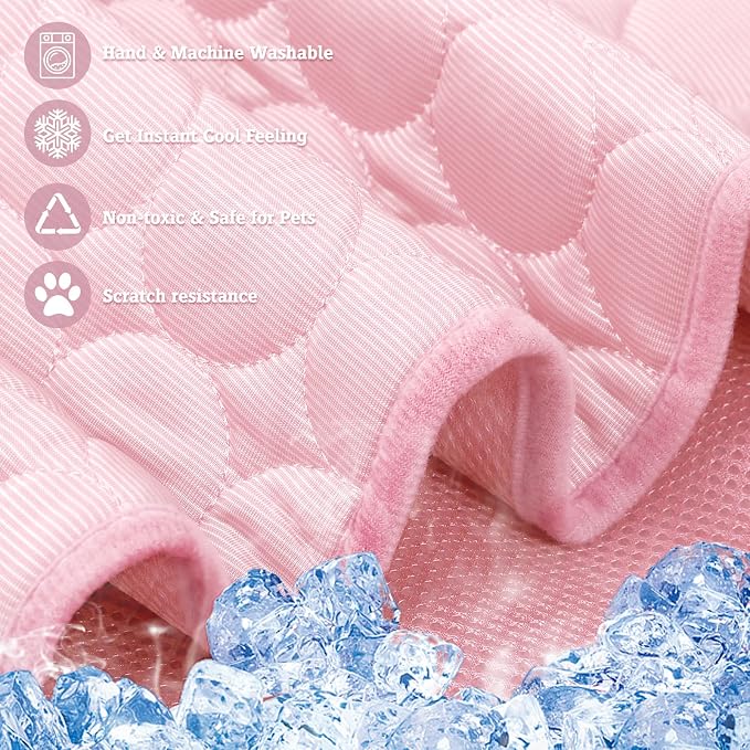 Washable Dog Ice Silk Cooling Mat - Image 7