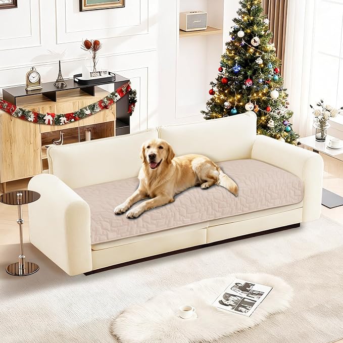 Waterproof Couch Covers for Pets, Waterproof Dog Bed Cover, Anti-Slip Soft Dog by CYCMACOHOME