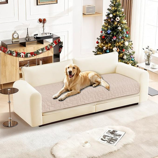 Waterproof Couch Covers for Pets, Waterproof Dog Bed Cover, Anti-Slip Soft Dog by CYCMACOHOME