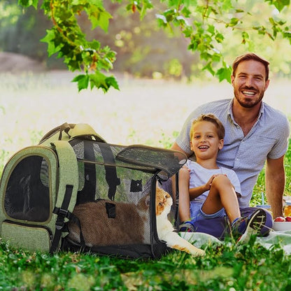 Petsfit Cat Backpack Carrier, Dog Carrier Backpacks Expandable - Image 7