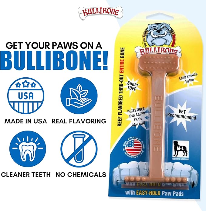 Bullibone Nylon Dog Chew Toy for Aggressive Chewers - Image 4