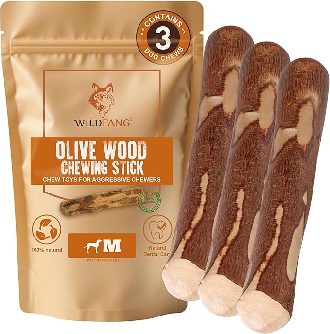 Wildfang® Olive Wood Chewing Sticks by Wildfang%C2%AE
