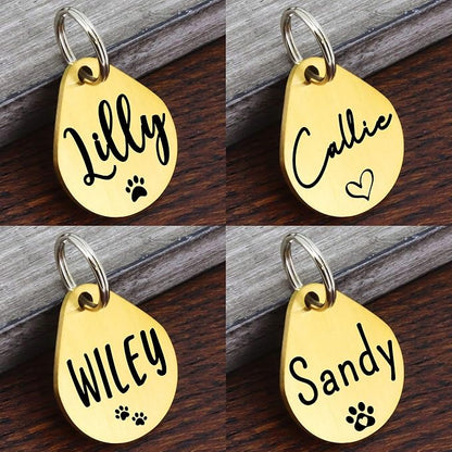 Ultra Joys Dog ID Tag, Custom Dog Tag Personalized Cat Tag, Pet ID Tag - Image 4