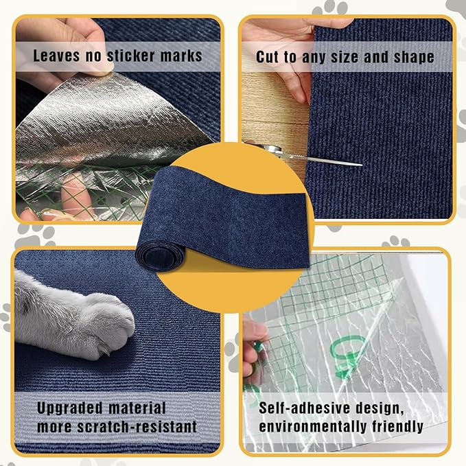 Cat Scratch Mat, Couch Protector from Cats Claw, Indoor Furniture Protector - Image 6