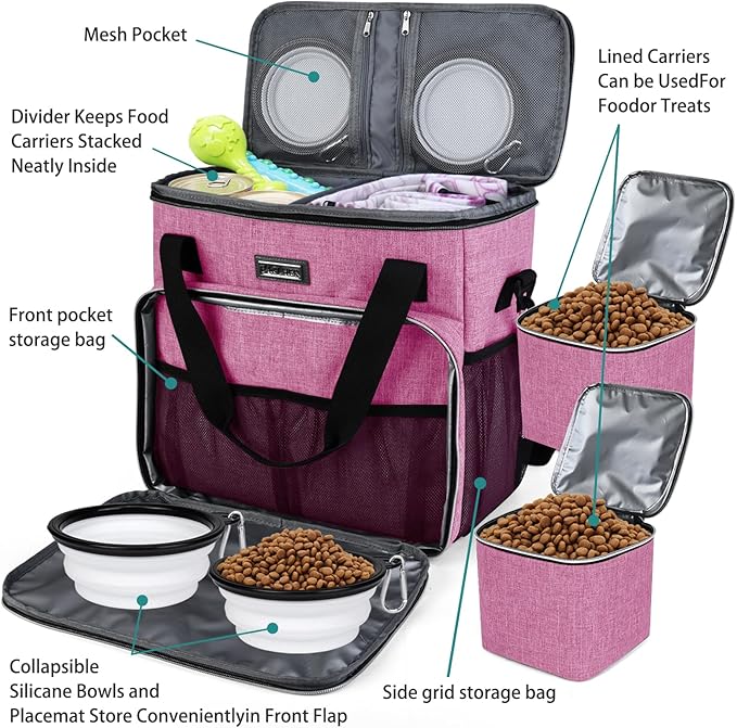 BAGLHER Dog Travel Bag, Pet Travel Bag, - Image 5