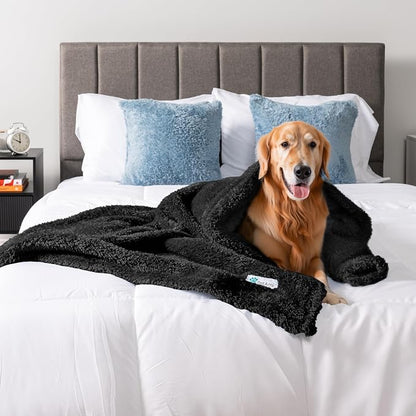PetAmi Fluffy Waterproof Dog Blanket - Image 3