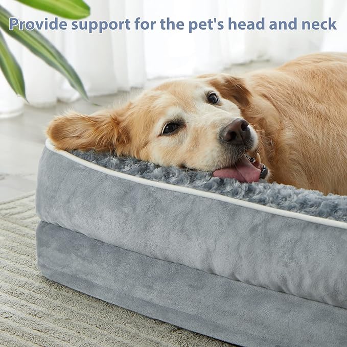 BFPETHOME Orthopedic Dog Bed for Large Dogs-Big Waterproof Sofa Dog Bed - Image 2
