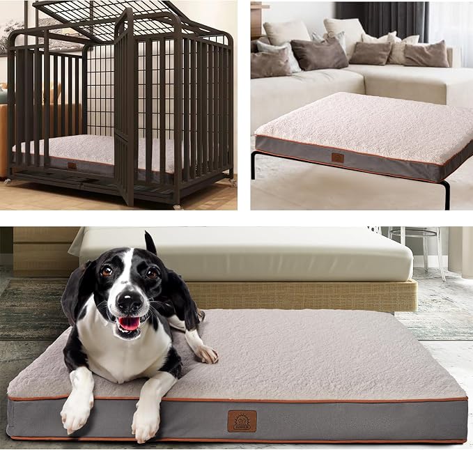 Jumbo Extra Large Waterproof Dog Bed, Big Orthopedic Dog Beds - Image 4