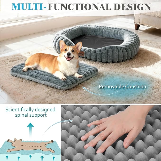 Orthopedic Dog Bed for Small Medium Dogs & Cats - Image 3