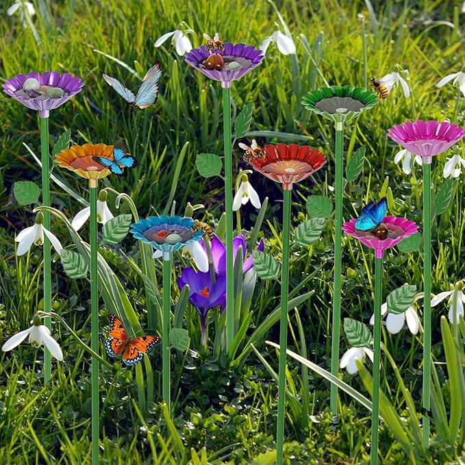 8 Pack Bee Watering Station, Bee Bath - Image 7